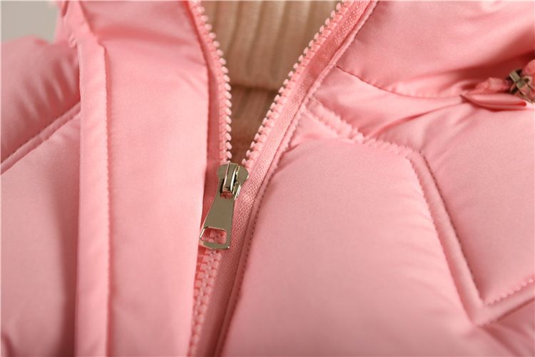 Baumwollmantel für Mädchen, mittellang, plus Samt und dicke Baumwolljacke, elastische Taillenhandschuhe, warmer Mantel für Mädchen, 3–10 Jahre alt, trendig_voghion.com
