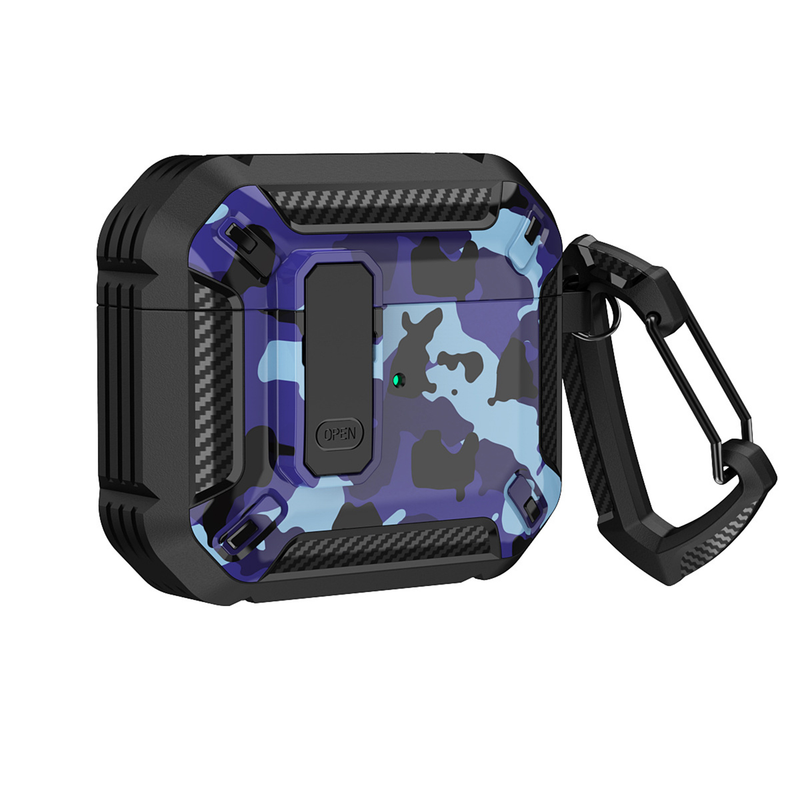 Hitech Beschermende Huid Anti-val Schokbestendig Waterdicht TPU Bluetooth-compatibel Oordopjeshoesje voor 3_voghion.com