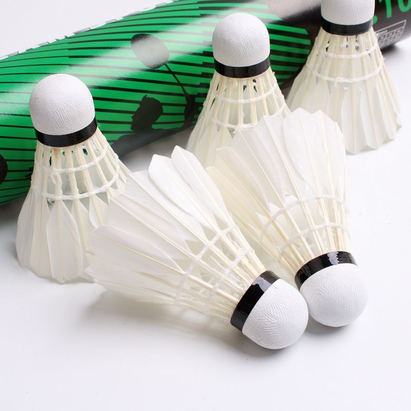 Guangyu Professional Durable Competition Duck Feather Balls 12 Pieces Stable Flight Badminton Training Special_voghion.com