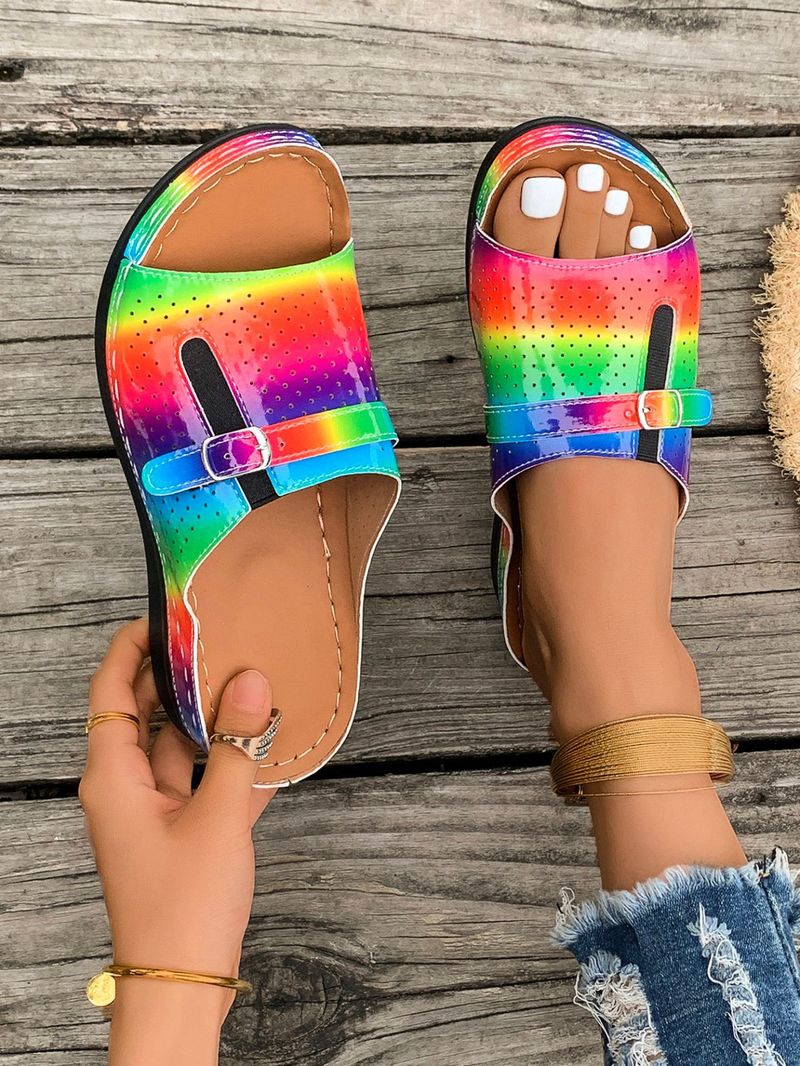 Scarpe da donna, grandi dimensioni, con fondo spesso e cavo, infradito da donna, con tacco a zeppa, da spiaggia e da cucito_voghion.com