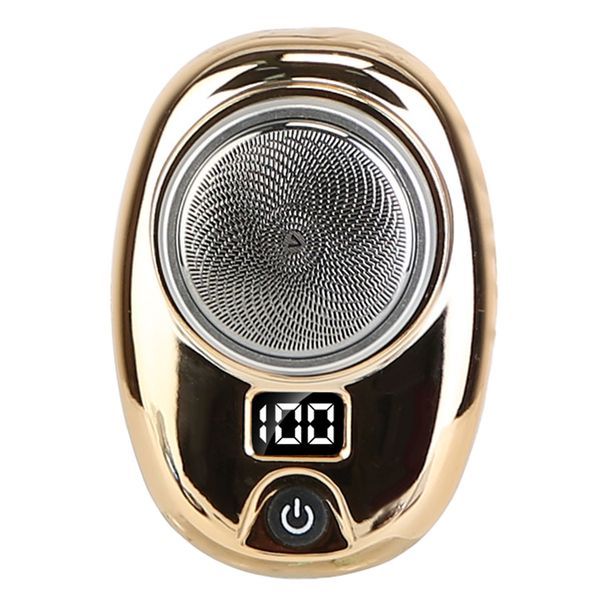 Portable Electric Shaver With LED Digital Display Type-C Rechargeable Electric Razor For Men Electric Beard Trimmer For Home Office Travel Car_voghion.com