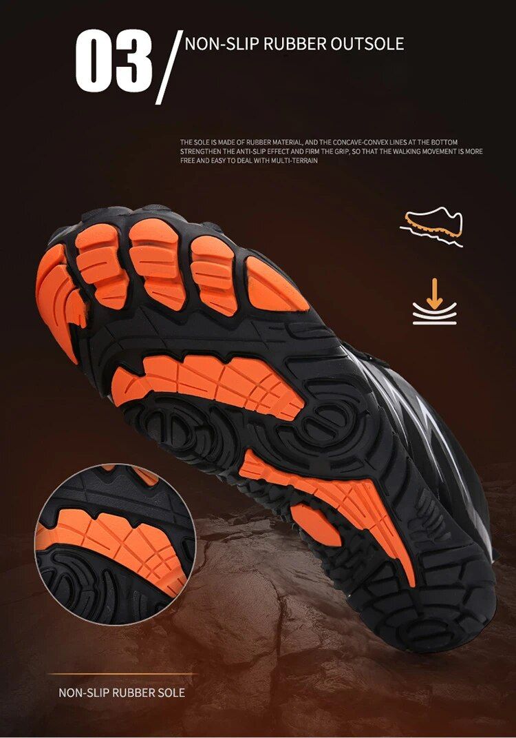 Outdoor für Männer und Frauen, Training, Radfahren, Camping, rutschfeste Wanderschuhe, Indoor-Fiess-Schuhe_voghion.com