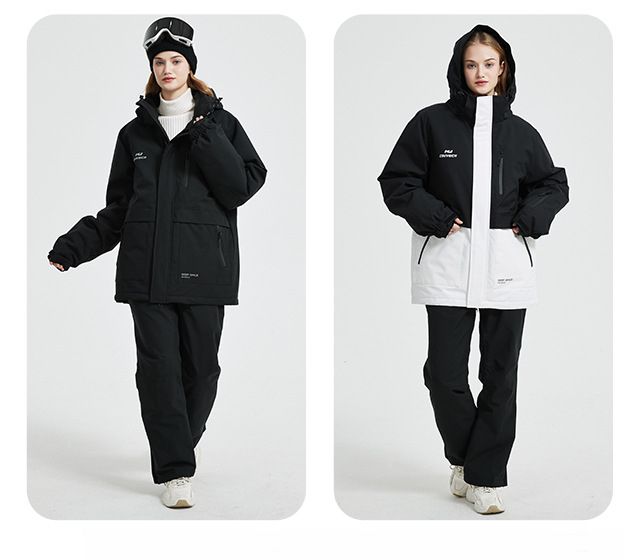 Kuangjian Neuer Unisex-Anzug Set Wasserdichte Warme Single- und Doppeldecker-Skijacke Ausrüstung Schneehose Outdoor-Skijacke Ausrüstung Schneehose_voghion.com