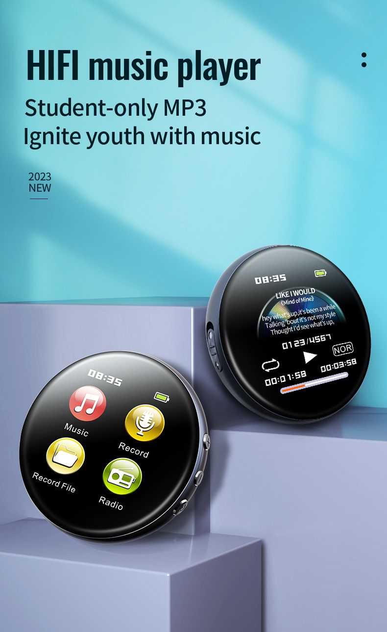 Digital Voice Recorder M29 Farbbildschirm MP3 HD Rauschunterdrückung AI Smart Voice Control Recorder E Book Recorder_voghion.com