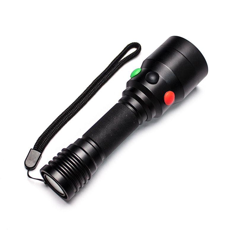 Jay Delight Upgraded Railway Three-Color Signal Light Flashlight Yellow White Red Green DRJW9914_voghion.com
