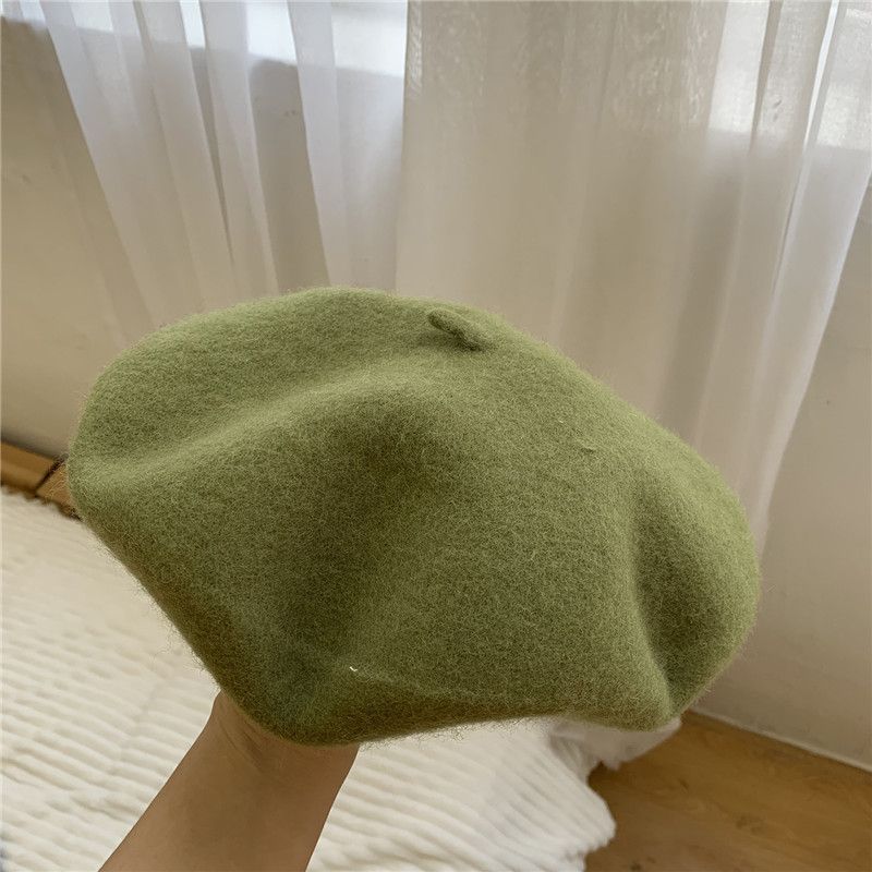 Neuheiten Elegante Wolle Künstler Maler Neue Winter Klassische Heiße Frauen Mädchen Weibliche Verdickte Woll Französisch Hut Baskenmütze Kappe Gorros_voghion.com