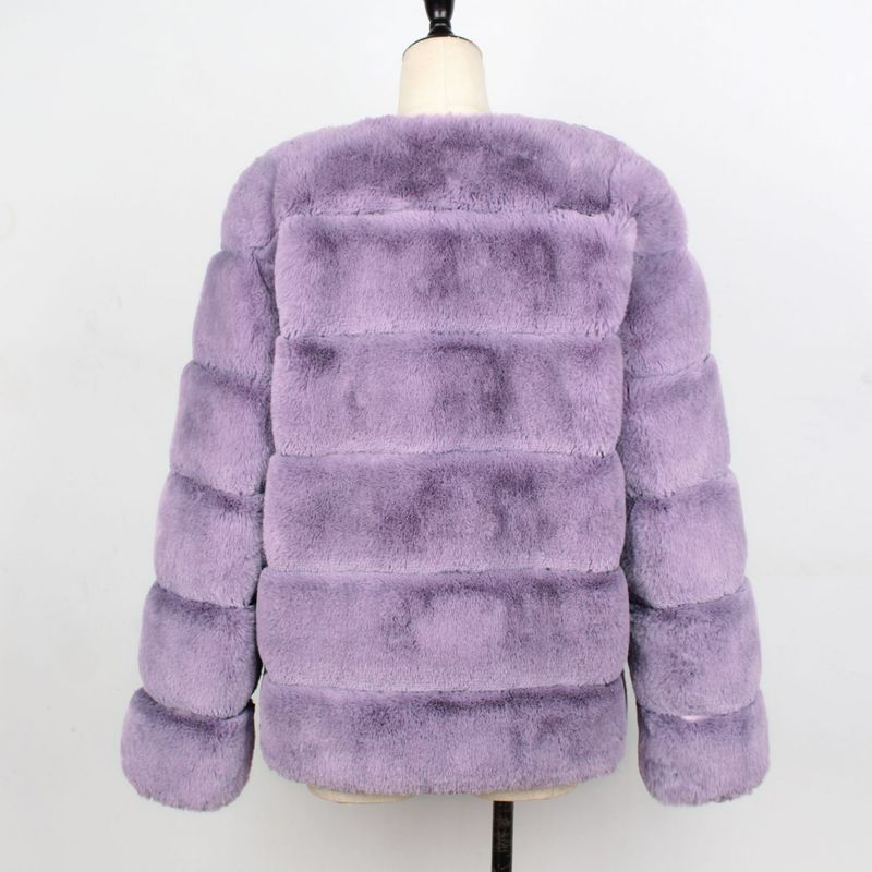 Giacca calda in peluche da donna_voghion.com