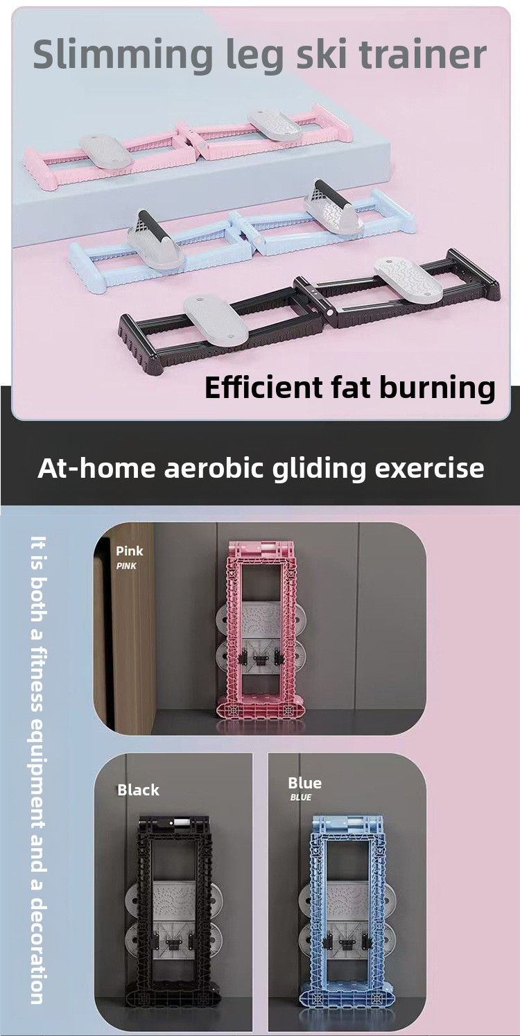 Appareil de musculation du plancher pelvien pour la maison, à utiliser dans le salon : exercice pour les hanches et les jambes, brûle-graisses, cuisses et intérieur, machine à skis_voghion.com