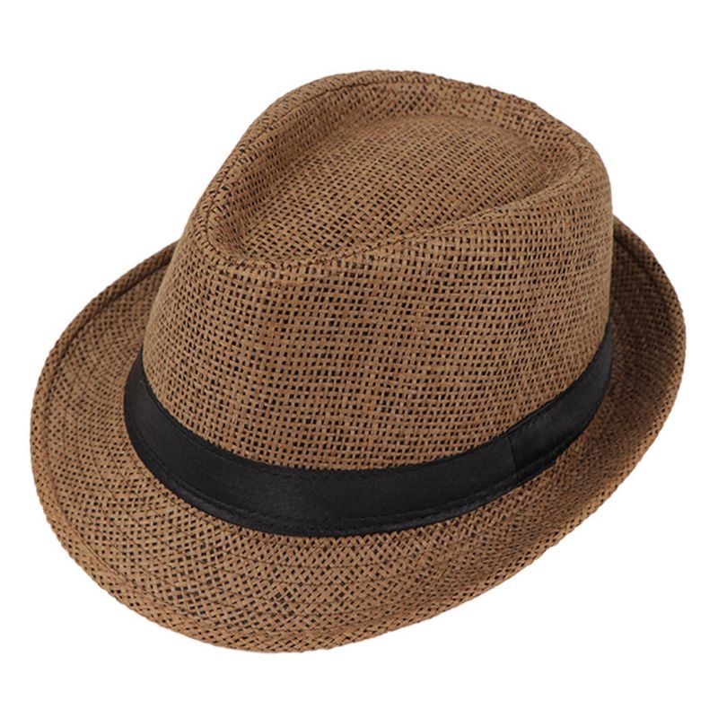 Neu eingetroffen Baby Mädchen Jungen Kinder Hautfreundliche Sommerhüte Cap Strand Outdoorsport Stroh Sonne zum Schutz_voghion.com