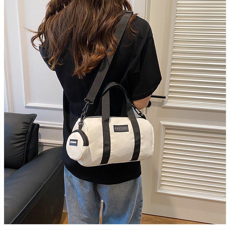 2024 New Versatile Nylon Boston Women's Fashion Commuter Handheld Pillow Casual One Shoulder Crossbody Bag_voghion.com