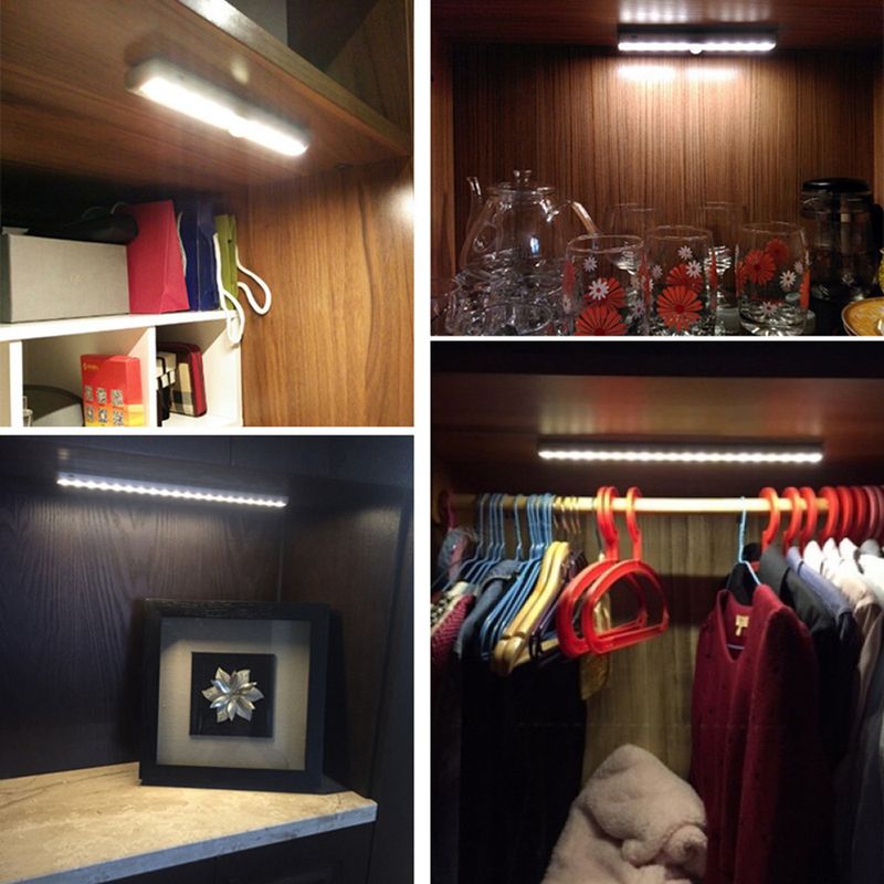 Drahtlose LED Nachtlicht Motion Sensor Licht Schrank Nacht Lampe Für Küche Schlafzimmer Detektor Licht Schrank Treppe Hintergrundbeleuchtung_voghion.com