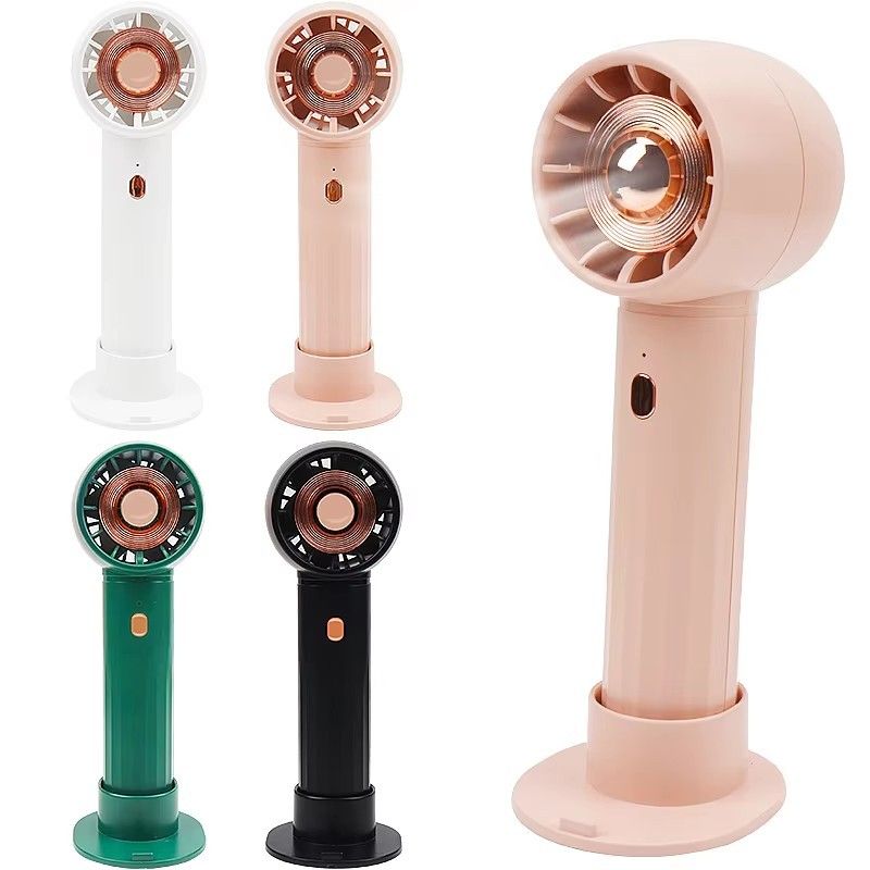 Asciugacapelli per extension ciglia, mini ventilatore da tavolo portatile ricaricabile tramite USB_voghion.com