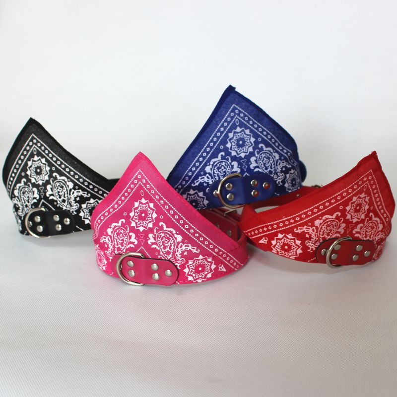 Sciarpa a triangolo per cani e gatti, bandana, asciugamano anti-bava, collare, accessori per animali domestici_voghion.com