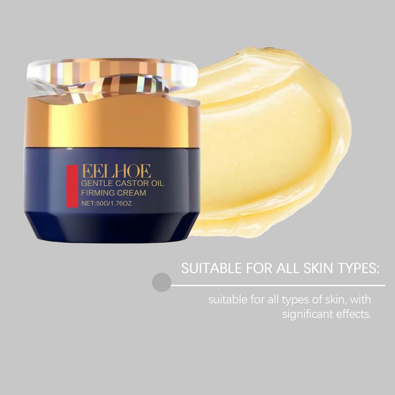 EELHOE Castor Oil Hydrating Nourishing Skin Facial Fine Lines Moisturizing Care Face Cream_voghion.com