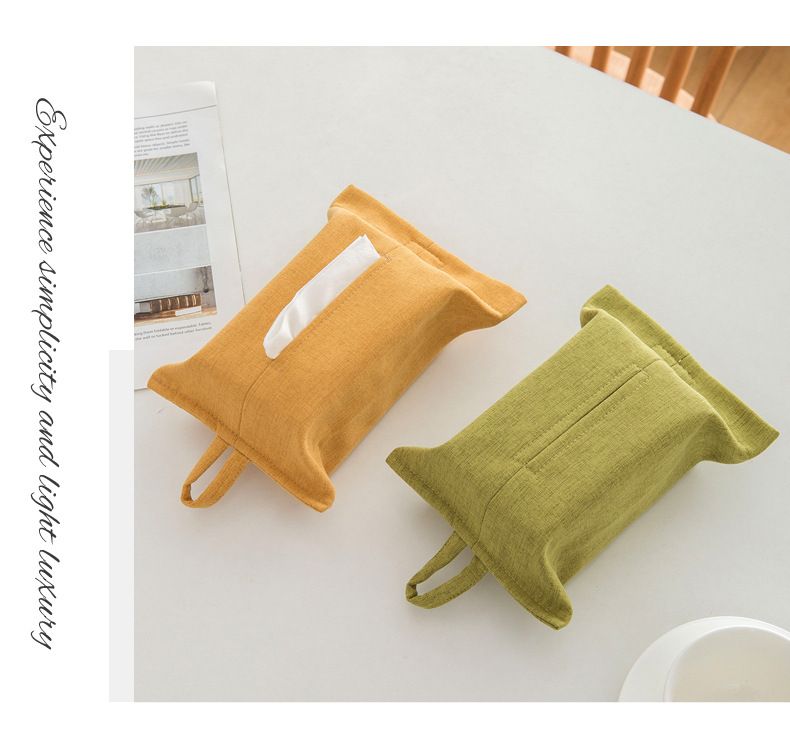 Moderner Hänge-Taschentuchbox-Bezug aus Polyester – Minimalistische Wohndekoration für Wohnzimmer und Badezimmer, universelle Passform für Standardtaschentücher_voghion.com