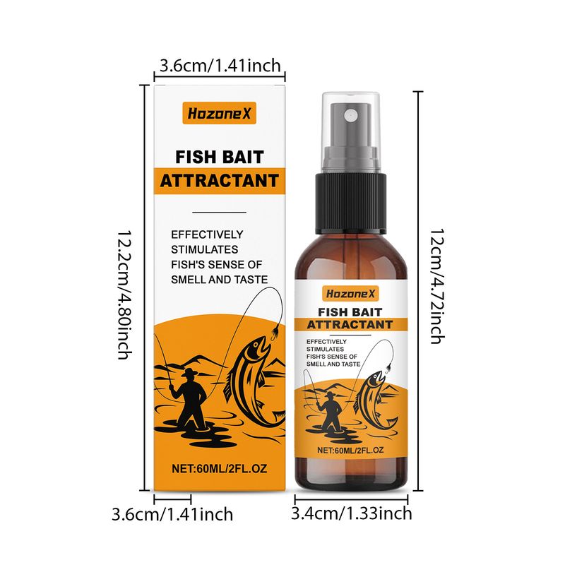 HozoneX Süßer Köder, tragbarer Vorratsbehälter, Graskarpfen, Wildfisch-Lockstoff_voghion.com