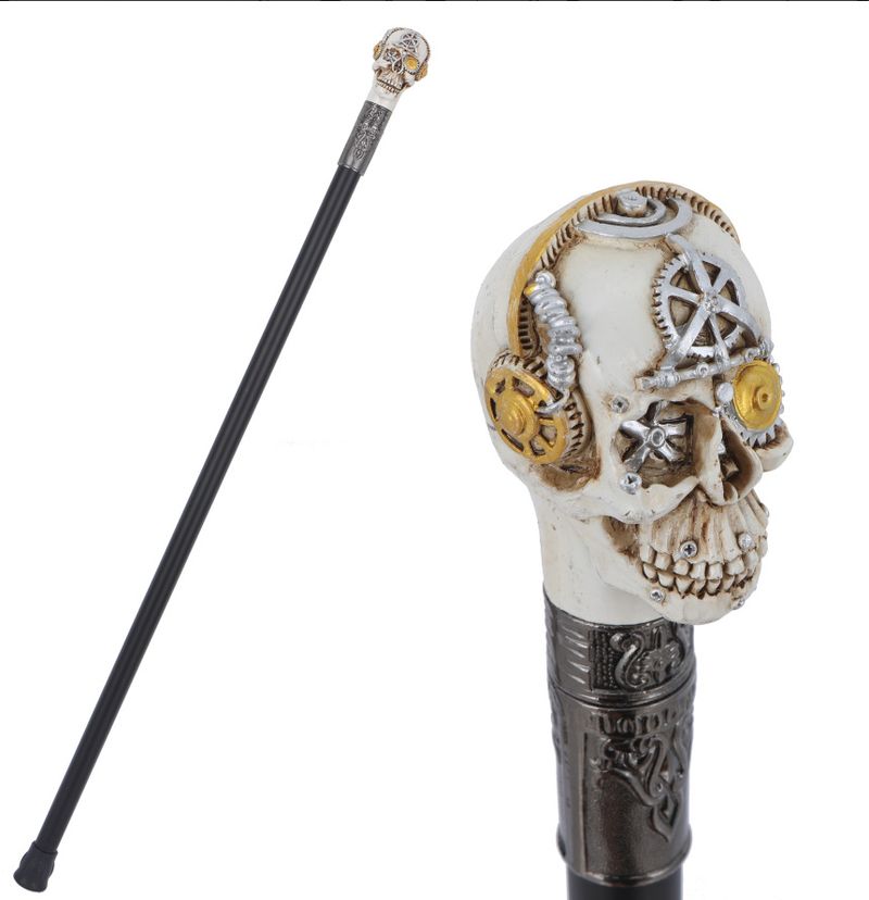 New Hot-Selling Metal Luxury Civilized British Gentleman Cane Stage Performance Prop Singing Competition Handheld_voghion.com