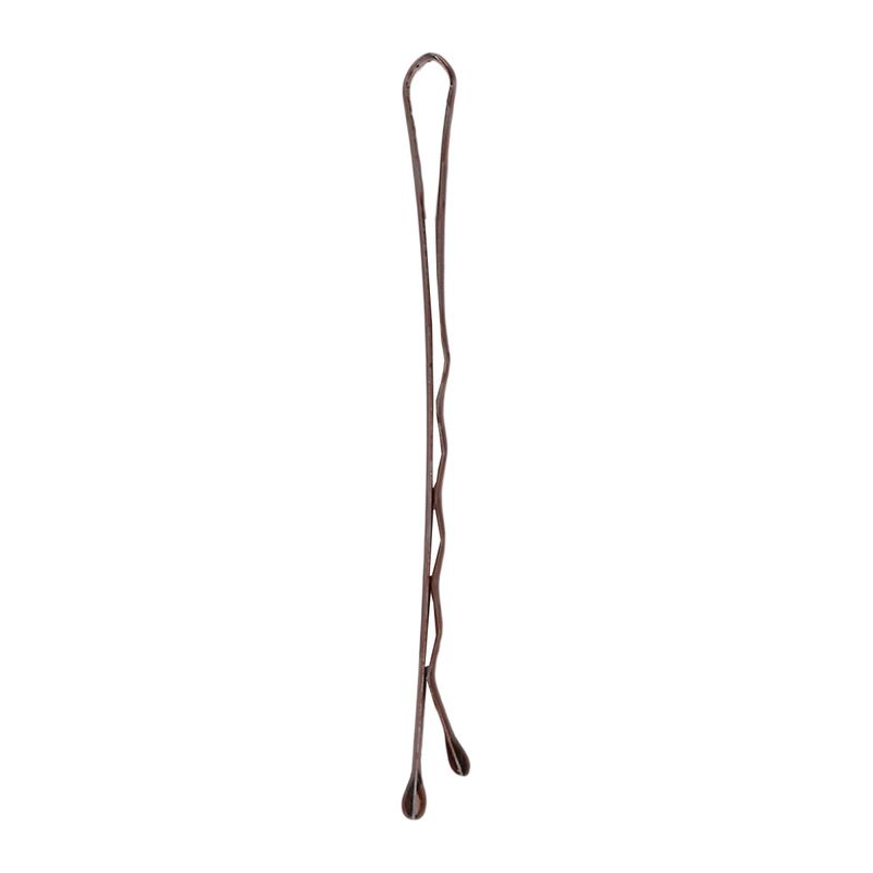 Fermagli per capelli in metallo smaltato a forma di U, senza traccia, con testa rotonda, ondulati e piatti, con una sola linea - Fermagli per sezionare lo stile minimalista coreano_voghion.com
