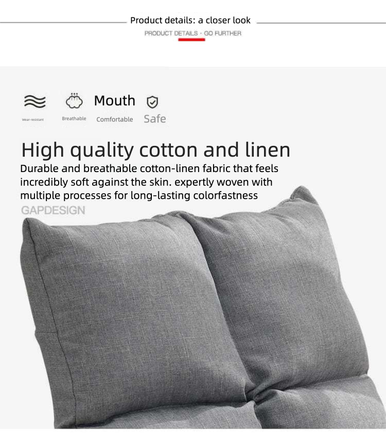 Lazy Tatami For Girls Cute Bedroom Balcony Single Small Sofa Foldable Dormitory Bed Backrest Chair_voghion.com