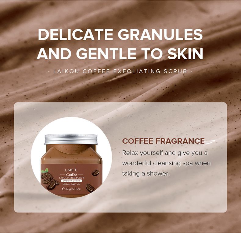 Scrub corpo LAIKOU 350 g - Trattamento esfoliante e levigante per una pelle morbida e luminosa_voghion.com