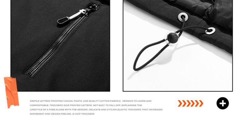 Giacca invernale da uomo Three Proof Down Jacket, nuova, spessa, leggera, calda, da sci all'aperto, alla moda_voghion.com