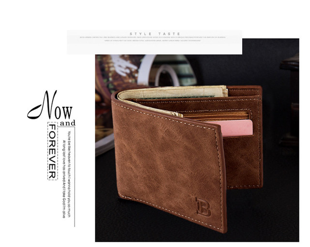 Cartera De cuero para Hombre, carteras para Hombre, con cremallera, tarjetero, monedero, monedero, Monederos clásicos De Hombre_voghion.com