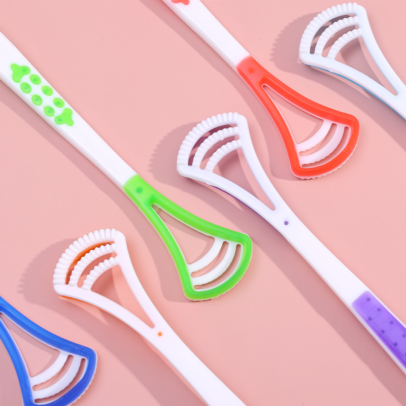 Nyelvtisztítók 1 db Újrafelhasználható szájápoló kefe higiéniai ápolás Fogkefe Száj Fresh Breath fogfogó_voghion.com