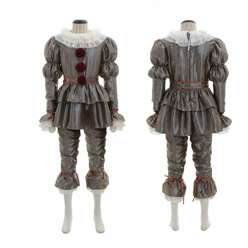 Clown returns ghost Cosplay Halloween costume clown Pennywise_voghion.com