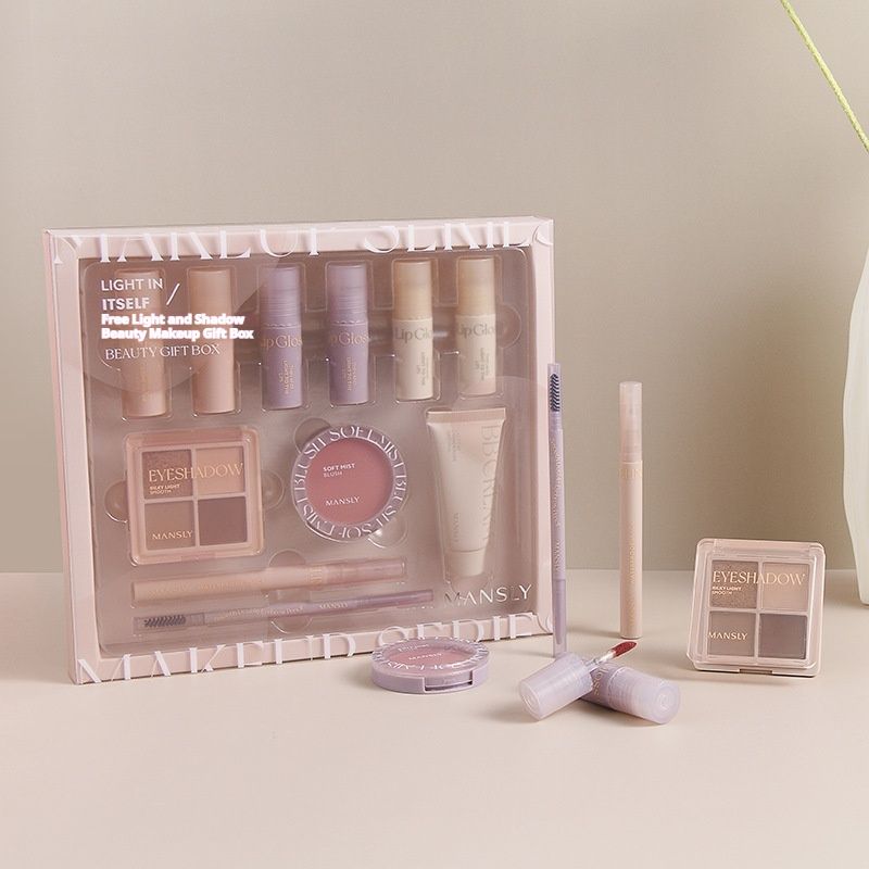 2025 Luminous Beauty Gift Set Gezichtsset voor beginners Barrièrecrème Pre-crème Foundation_voghion.com