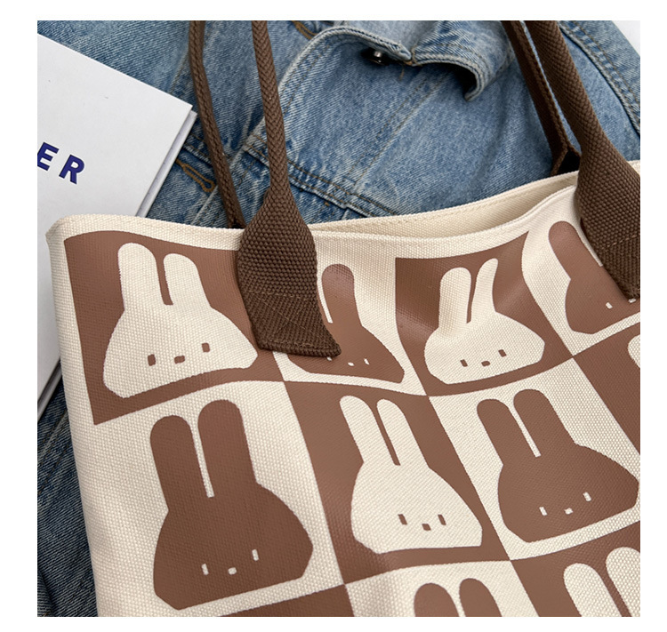 Lærredstaske Dame Large Capacity 2023 Ny sommer All-match En-skulder stoftaske avanceret sense class pendlertaske_voghion.com