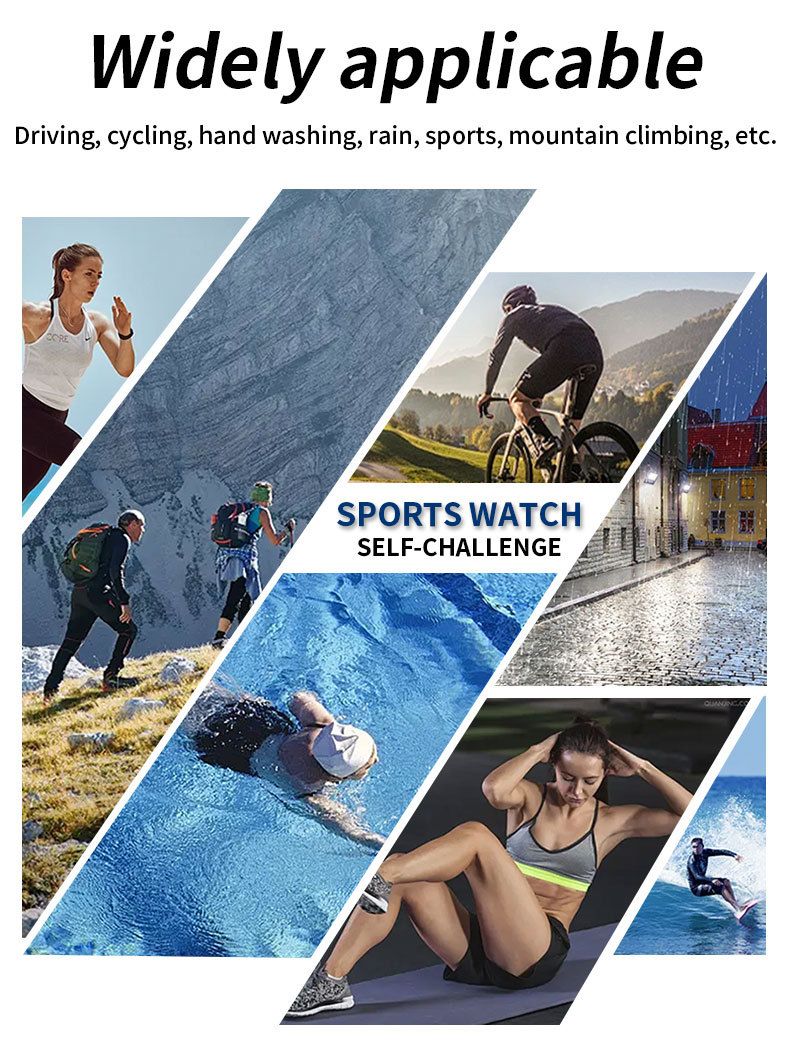 Digitaal wekkerhorloge met multifunctionele timer, stopwatch, LED-achtergrondverlichting, waterdicht tot 50 m, unisex vierkant sporthorloge voor studenten en professionals_voghion.com