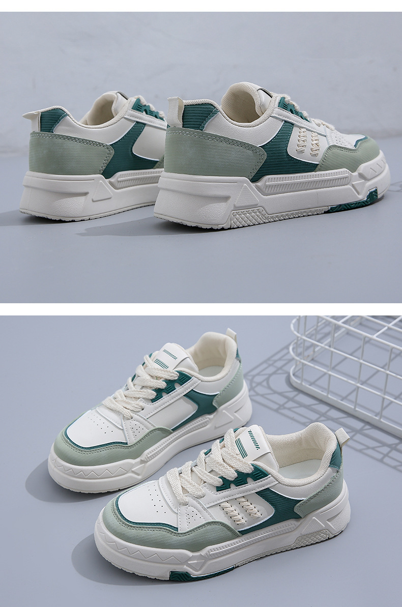 Piccole scarpe bianche da donna 2023 Primavera Nuovo di tutte le partite Studentesse sneakers con suola spessa scarpe sportive casual scarpe da donna 618_voghion.com
