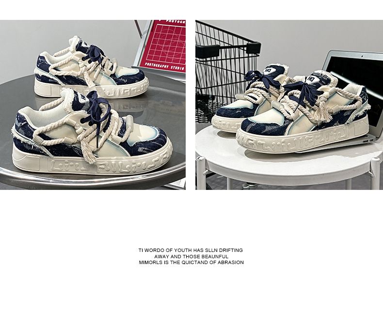 Herrenschuhe Boardschuhe Dreadlocks Bread Design Boardschuhe Bequeme Freizeitkleidung_voghion.com