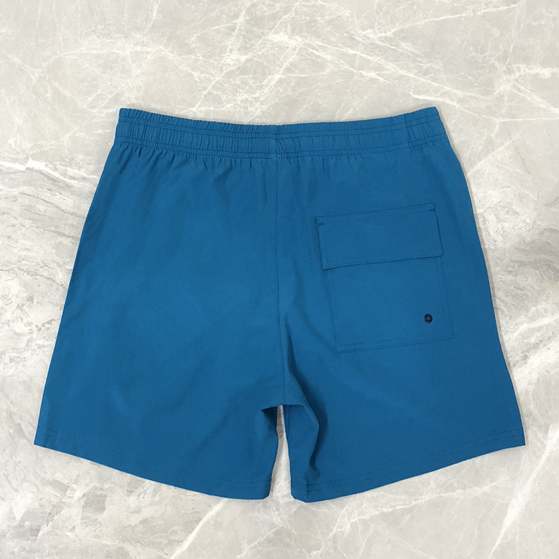 Men's Clothing Four Sided Elastic Sports Leisure Loose Solid Color Shorts Four Point Quick Drying Beach Pants_voghion.com