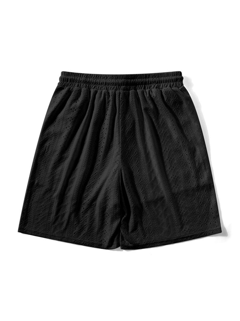 Ensemble deux pièces décontracté pour homme, style américain, chemise à manches courtes et short, 8001_voghion.com