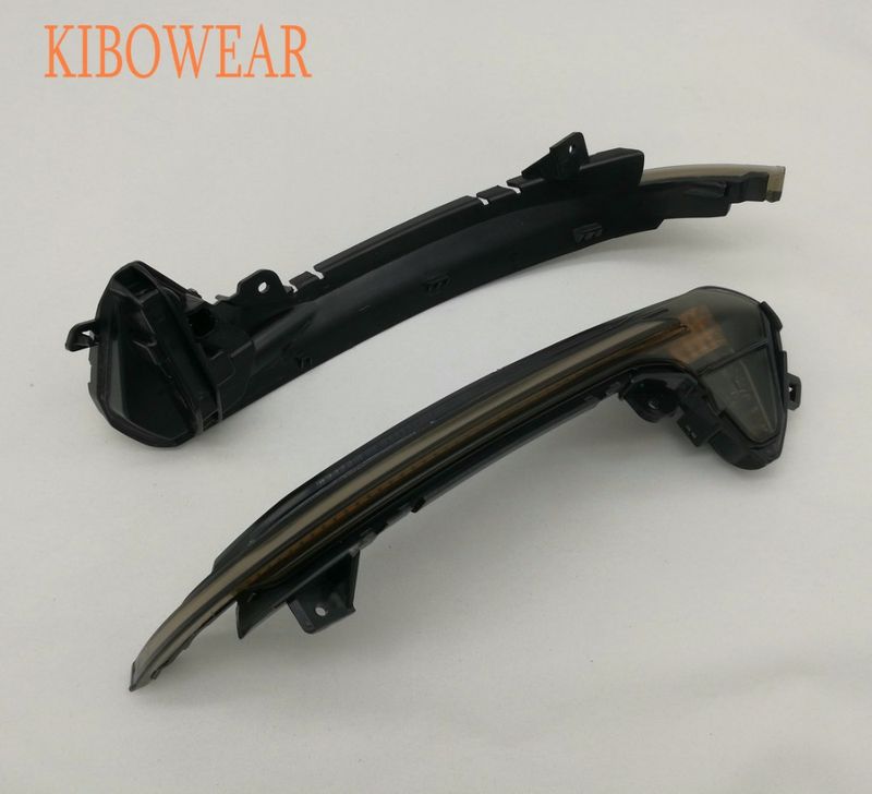 Kibowear per A6 C7 S6 4G RS6 Scorrimento dinamico LED che scorre Indicatori di direzione Luci specchietti laterali Lampeggiatore sequenziale 2013 2015 2017_voghion.com