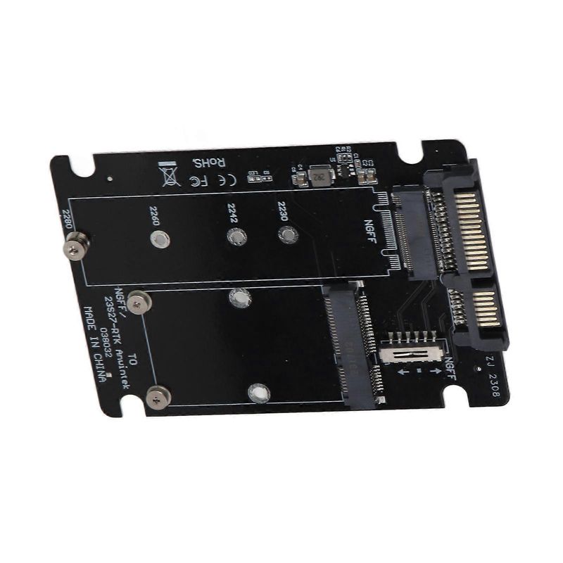 SSD Adapter Card High Speed 6Gbps MSATA M.2 NGFF to SATA Adapter Card Desktop Computer Accessories_voghion.com