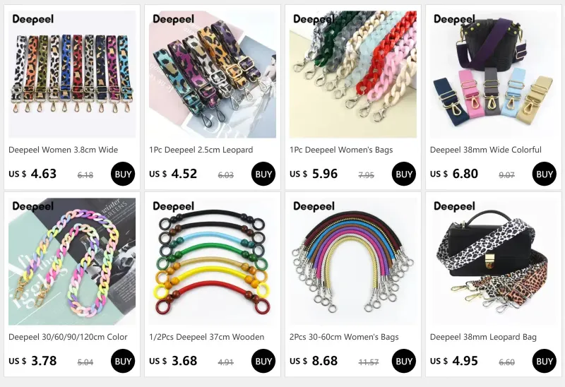 Manici per borsa in pelle PU intrecciata alla moda da 30/40/60 mm con fibbia in metallo per borsa da donna, tracolla di ricambio_voghion.com