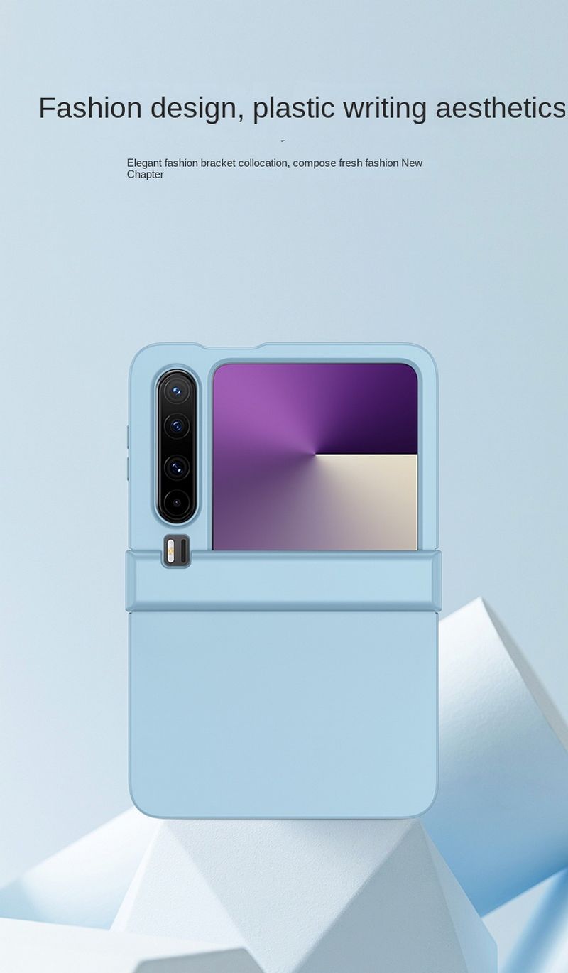 Slanke, ultradunne, harde, geharde glazen filmhoes voor de Huawei Pura X, goed aanvoelende camerabescherming_voghion.com