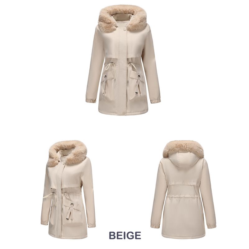 Oversized-Parka für Damen – Winter-Trenchcoat mit Fleece-Futter und Kunstpelzkapuze (Übergrößen XL–XXXL, 6 Farben) – Trendig & warm_voghion.com