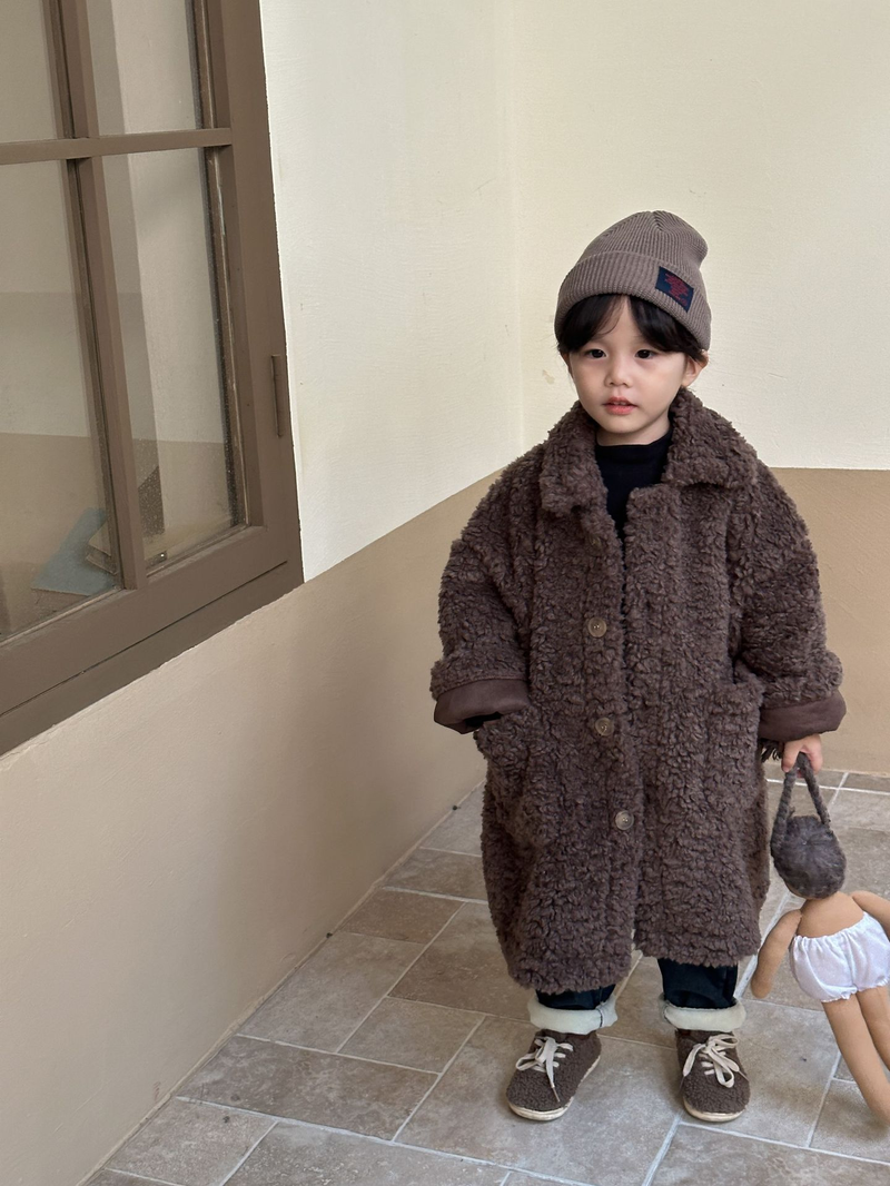 Children's Fur Thick Coat Boys And Girls In The Long Thick Fur One 2023 New Autumn And Winter Baby Coat_voghion.com