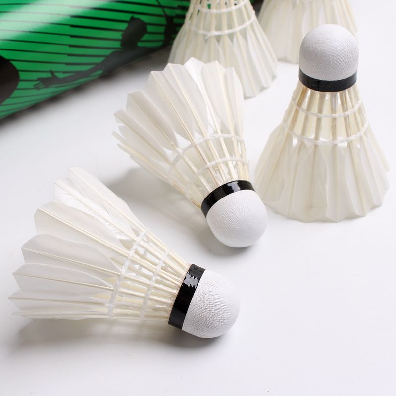 Guangyu Professional Durable Competition Duck Feather Balls 12 Pieces Stable Flight Badminton Training Special_voghion.com
