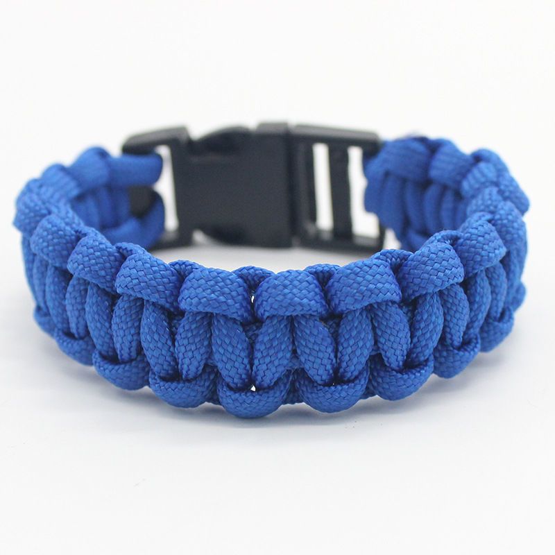 Zhenhao Survival Escape Traveler Gamer Military Enthusiast Plastic Buckle Seven-Core Outdoor Paracord Woven Bracelet_voghion.com
