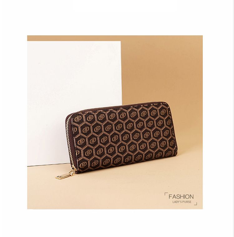 Women’s Bags Multifunctional Ladies Long Wallet Large Capacity Clutch Bag Printed Zipper Card Holder Coin Purse Bags_voghion.com
