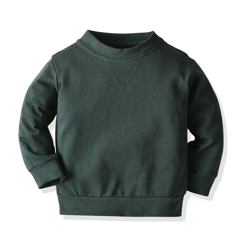 Kid's Clothing autumn and winter new children's clothing children's pullover sweater shirt with British trousers three piece suit Boy set_voghion.com