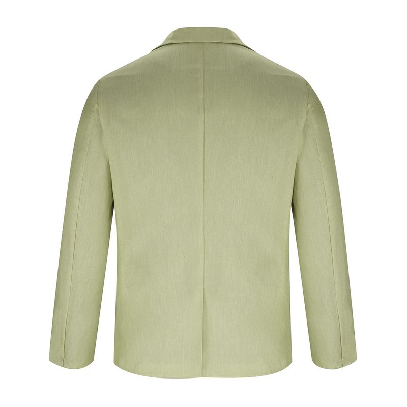 Giacca da uomo con un bottone, stile casual_voghion.com