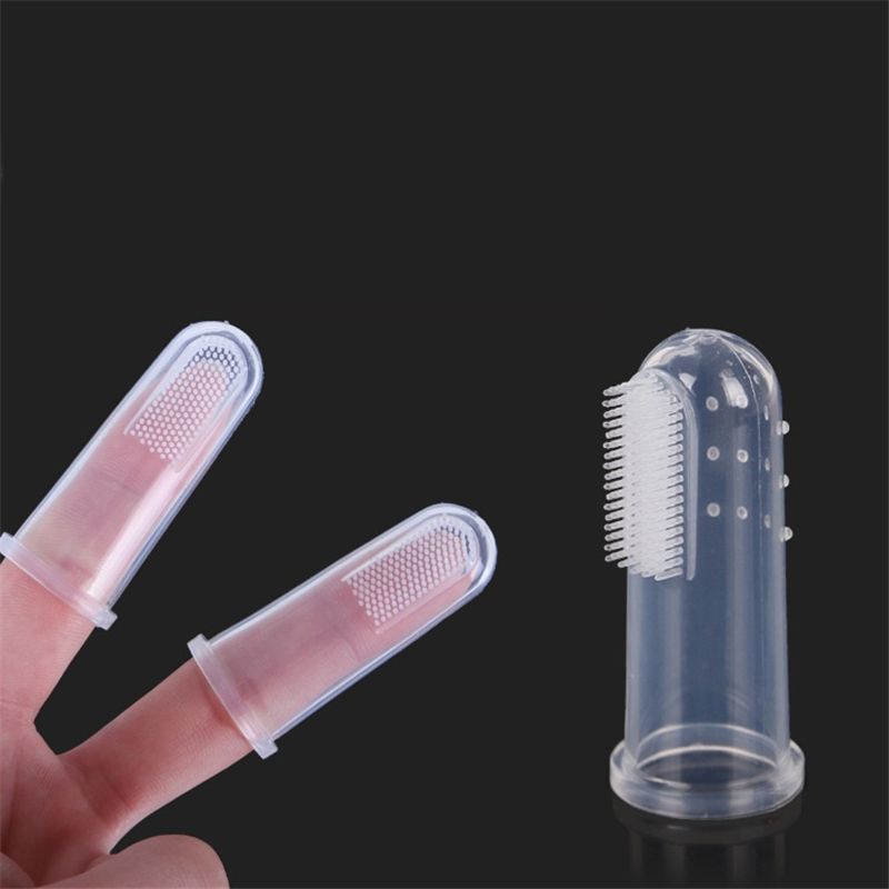 Soft Finger Toothbrush Pets, Puppies, Dogs, Teddy, Bulldog, Plush Toy, Toothbrush, Tartar, Bad Breath For Dog Care, Cat By PawParty Store_voghion.com