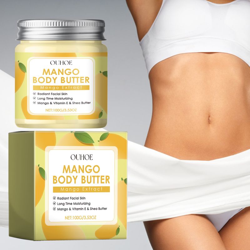 OUHOE Mango Body Moisturizing Cream Hydrateert de huid, vult vocht aan, hydrateert en voorkomt schilfering_voghion.com
