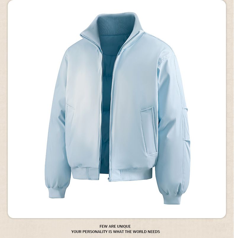 Giubbotto bomber MA-1 da uomo – Cappotto invernale in poliestere in stile militare con collo alto (nero/blu navy/antracite, S-3XL)_voghion.com