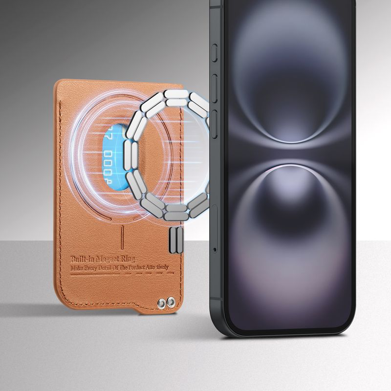 TechGlobe New Hidden Elastic Stretch Wrist Strap Compatible With 17 Strong Magnetic Holder 16 Card Case_voghion.com